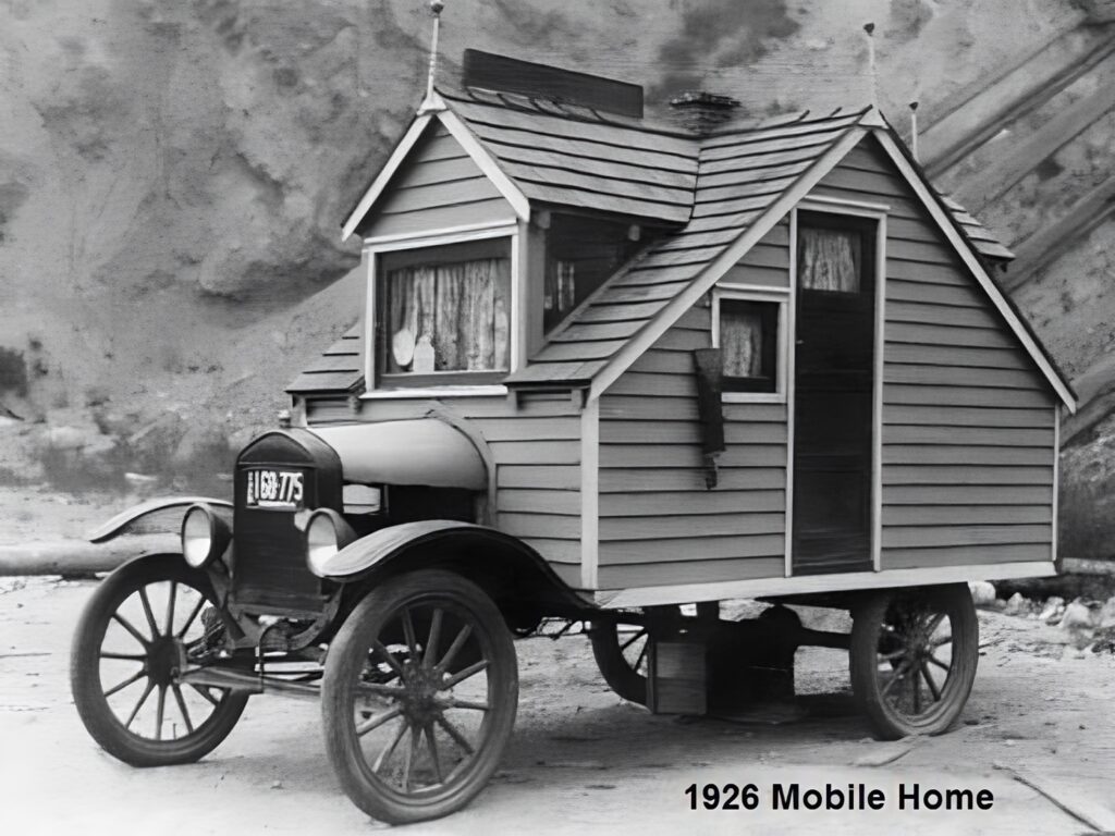 old mobile home from 1926